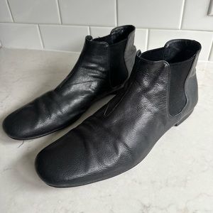 Prada Black Leather Boots